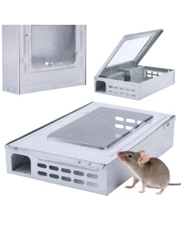 Капан за мишки, капан за плъхове, хуманен капан за живи гризачи, метален